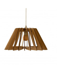 Houten lampenkap groot