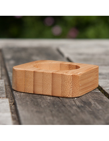 Bamboe theelichtje neutraal