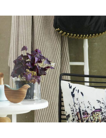 Houten vogel blauwgroen