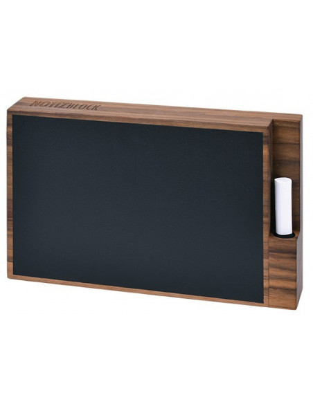 Krijtbord notenhout