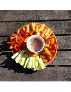 Serveerbord hout 2