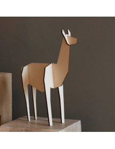 Lama hout groot 2
