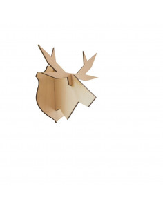 Mini elandkop hout