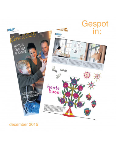 Houten elandkop groot
