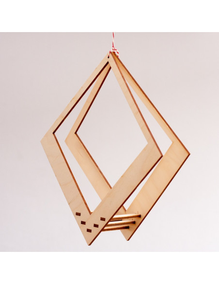 Luchtplantjes hanger vierkant