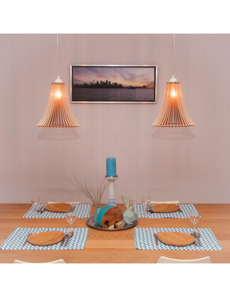 Bamboe bord druppel groot Bamboe bord druppel groot