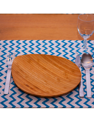 Bamboe bord druppel groot