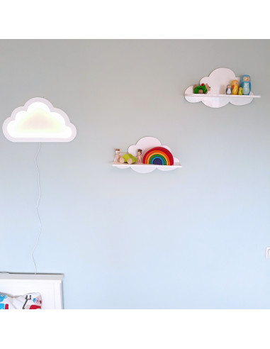 Wandlamp wolk