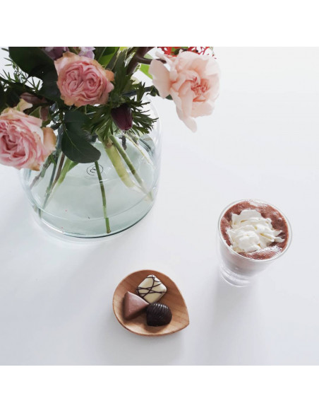 Bamboe bord druppel klein